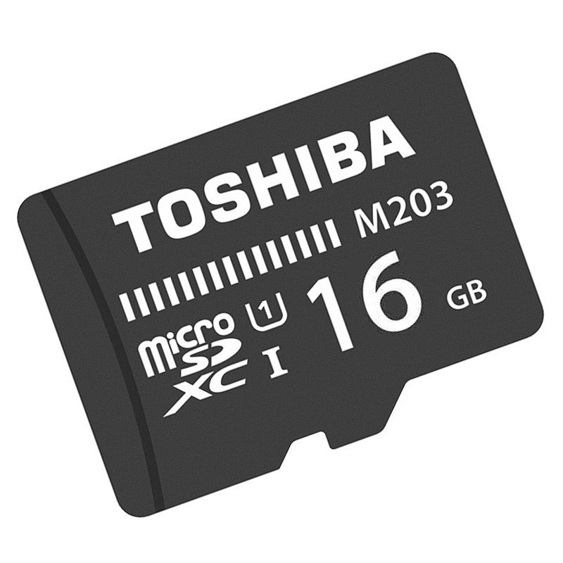 东芝（TOSHIBA） 16G M203 系列(microSD) TF 存储卡 100M/s Class10高速存储卡