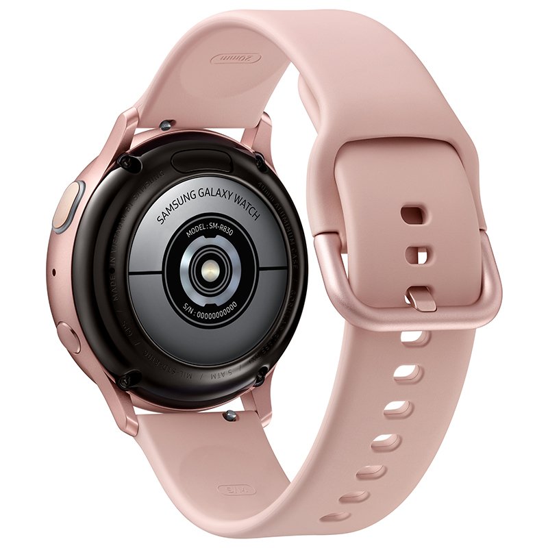 三星 Galaxy Watch Active2 玫瑰金 智能手表 蓝牙通话+50米防水+移动支付 铝制44mm