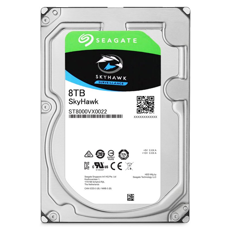 希捷（Seagate） 酷鹰8T监控硬盘/7200转/SATA/256缓存/ST8000VX004