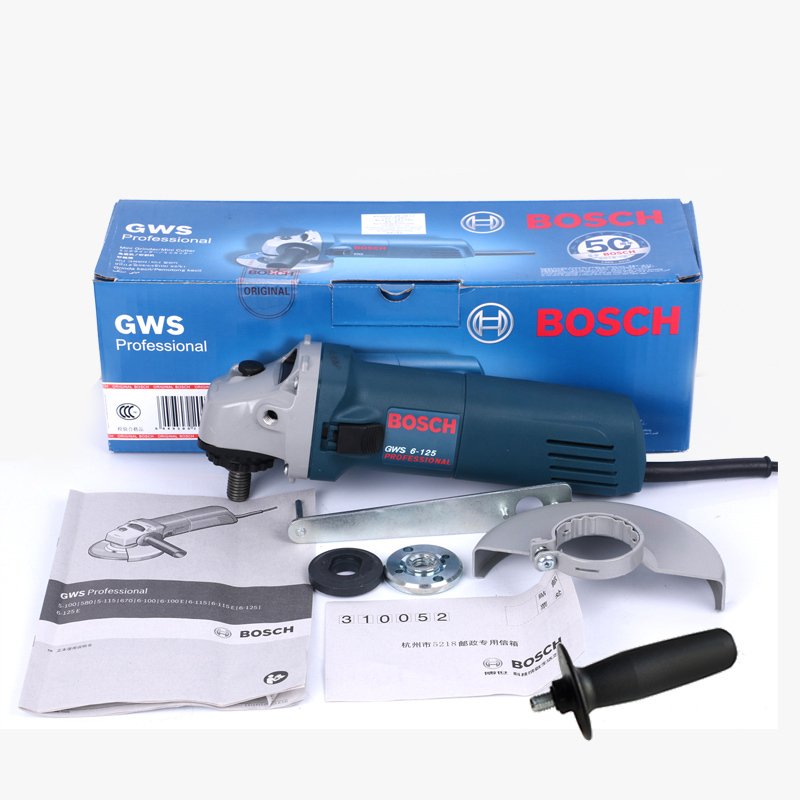 博世（BOSCH）电动工具角向磨光机GWS6-100角磨机切割机打磨机抛光机 6-100套餐2