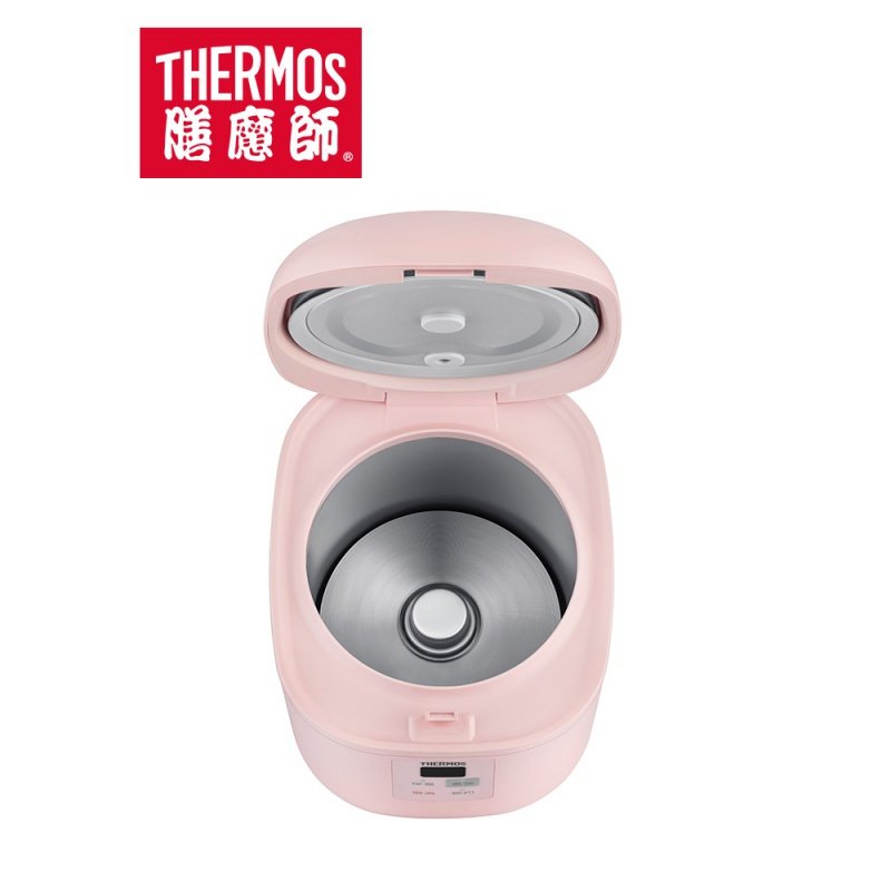 膳魔师（THERMOS朱一龙同款一人食迷你花系列煮饭锅子电饭煲电锅EHA-4101E 灰色(GM)