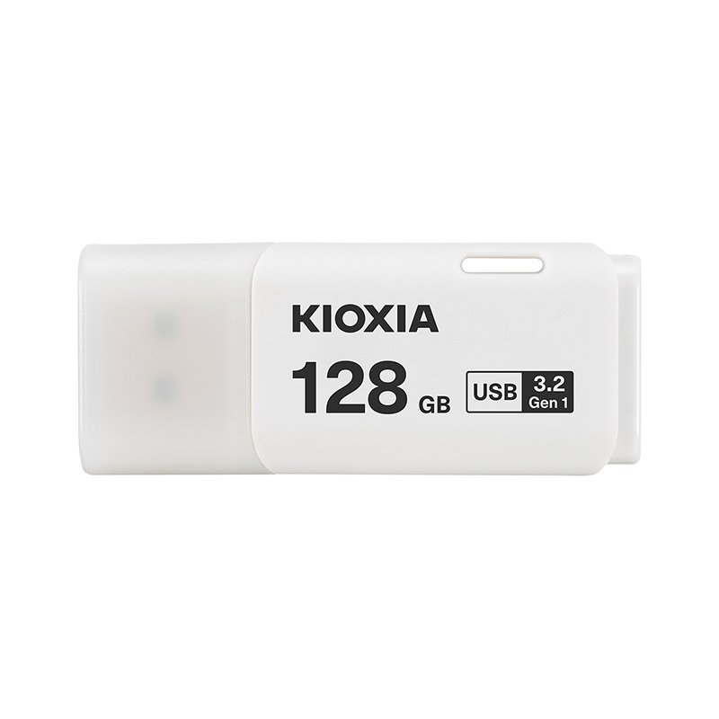 铠侠（Kioxia）U盘128G 隼闪系列U301 商务办公学生优盘USB3.0 原东芝u盘 白色