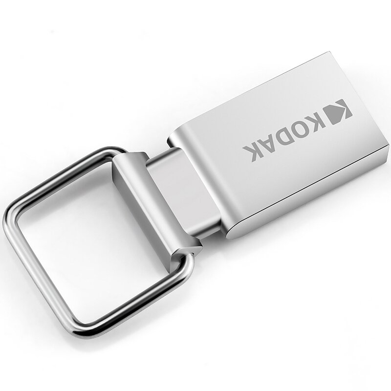 柯达(Kodak) U盘64GB K112 全金属USB2.0 迷你车载电脑优盘64G 钥匙扣