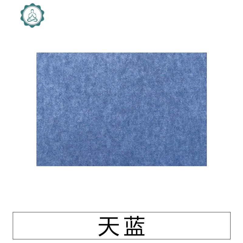 照片墙毛毡板幼儿园留言板背景墙照片板公告板背景板公告栏墙贴 封后 天蓝色 大