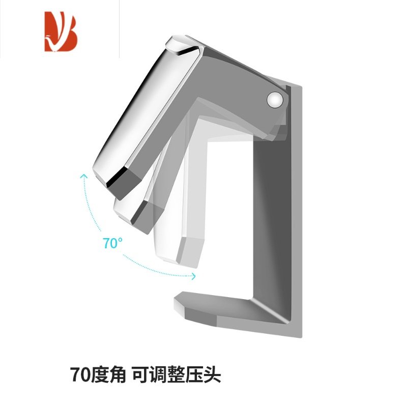 三维工匠免打孔挂盆架卫生间神器壁挂式洗脸盆挂钩挂盆钩浴盆脸盆收纳架 1只装3R2642