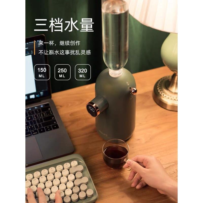 创意复古摩登时光旧巷即热式饮水机家用台式便携口袋热水机 复古绿（顺丰） 温热_871_58_830