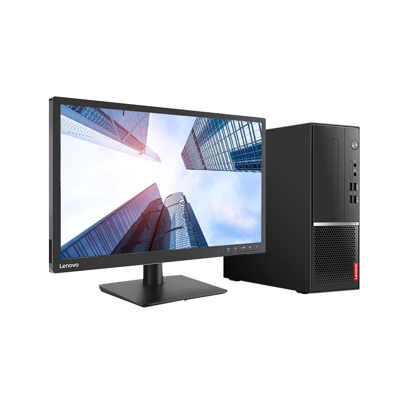 联想(Lenovo)扬天M4000q 商用台式电脑整机(i3-10100 8G 512G Win10）19.5英寸