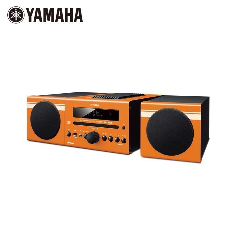 Yamaha/雅马哈 MCR-B043 无线蓝牙音响 CD播放器 桌面台式组合音响家用低音炮音箱 绿色