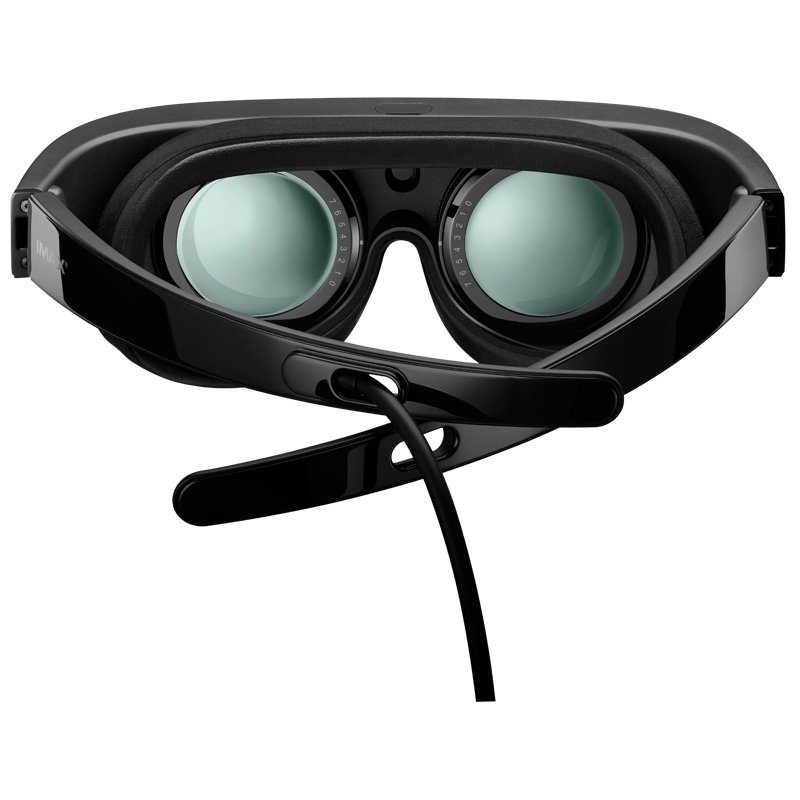 HUAWEI 华为 VR Glass 虚拟现实设备智能眼镜 CV10 亮黑色 3D全景头戴式IMAX巨幕体验手机投屏