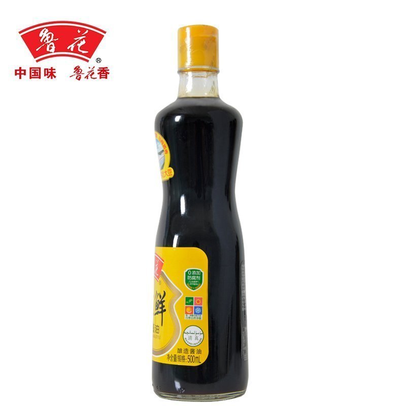 鲁花 自然鲜酱香酱油 500mL