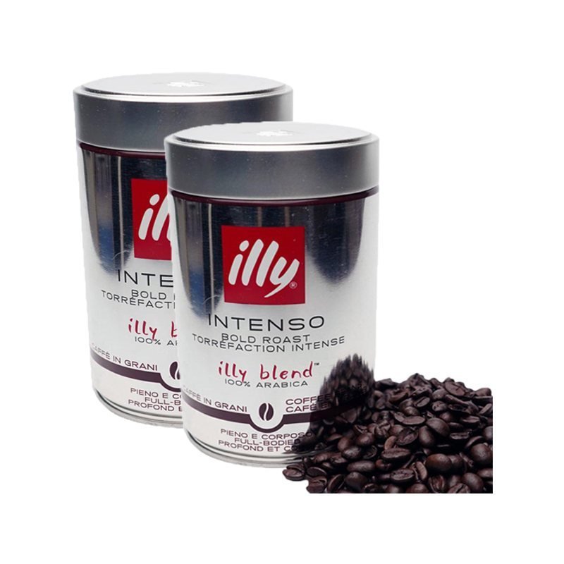 illy 意利 意大利原装深度烘焙浓缩咖啡豆 阿拉比卡 250克/罐 3罐装