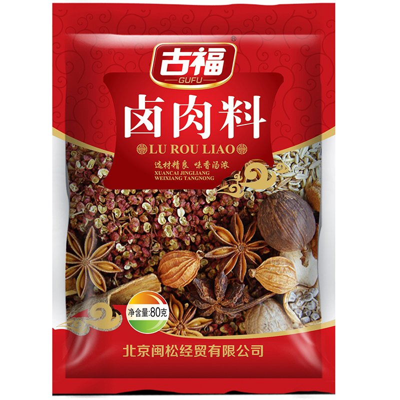 古福 卤肉料 80g 卤肉炖菜 调味料包 厨房调料