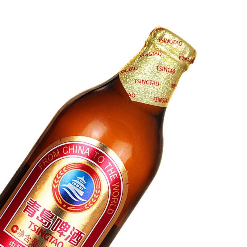 青岛啤酒(TSINGTAO)小棕金 11度 296ml*24瓶（ZB2）