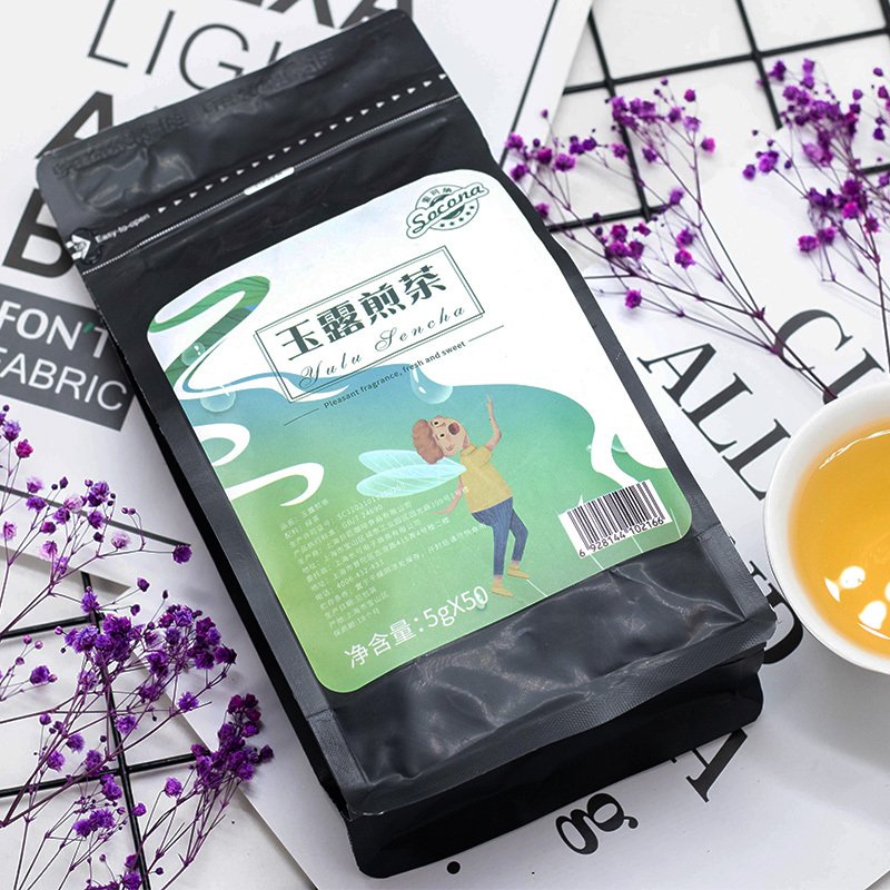 Socona/索可纳 透明三角立体茶包玉露煎茶 精选下午茶 5g/50袋