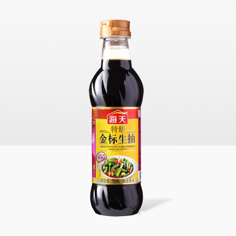 海天特级金标生抽750ml