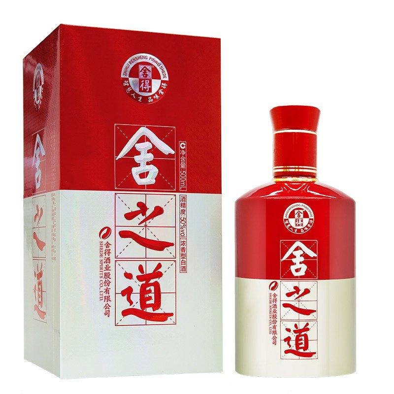 舍得 舍之道 50度500ml 浓香型 单瓶装