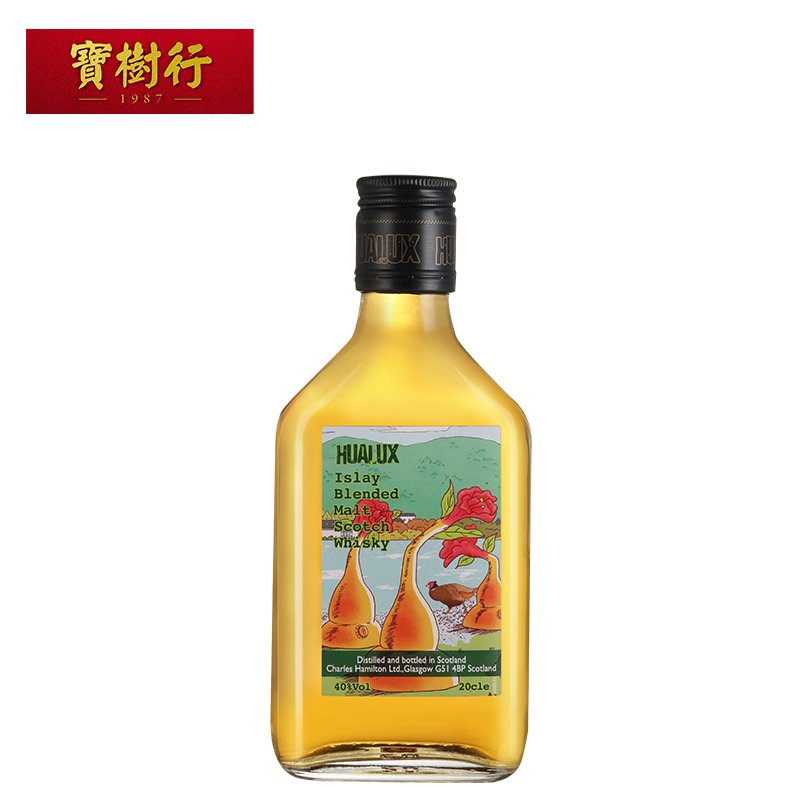 宝树行 花乐艾雷岛麦芽威士忌200ml 苏格兰原装进口威士忌