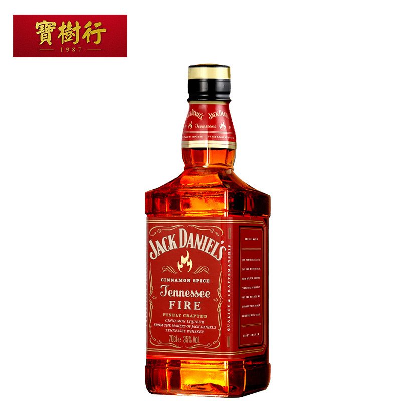 杰克丹尼火焰杰克力娇酒700mL