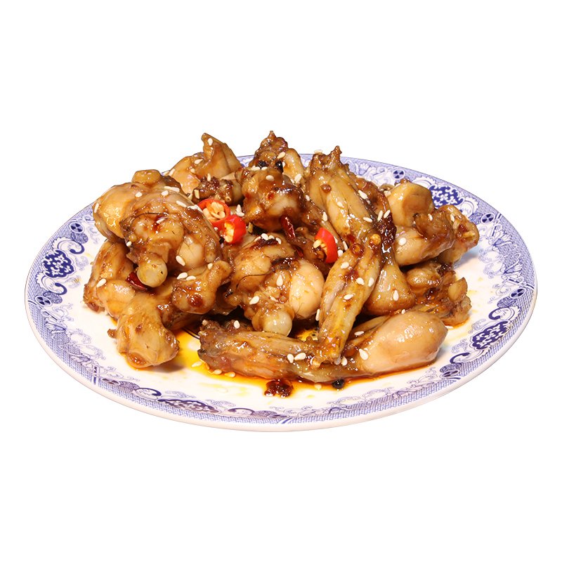 香辣牛蛙即食麻辣美蛙冷吃零食特产卤味熟食现做私房菜120g袋装JAQ697