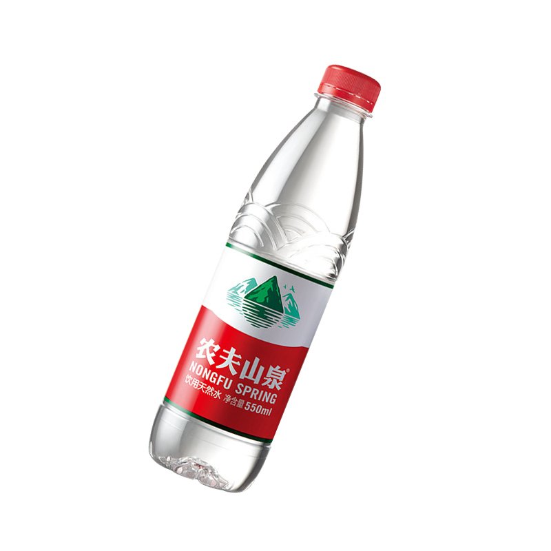 农夫山泉 饮用天然弱碱水矿泉水550ml*4瓶