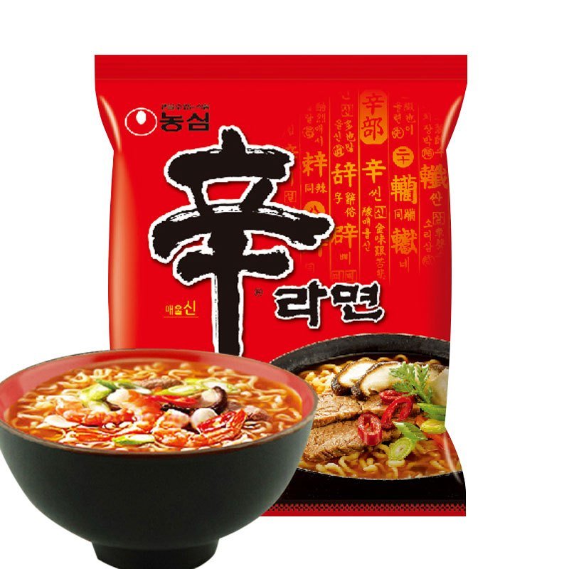 农心(nongshim) 韩国进口方便面10味组合共10包