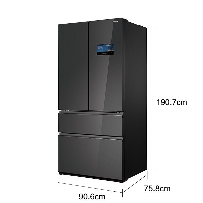 松下（Panasonic）法式多门NR-W621TF-XM618升 干湿分储nanoe健康科技 ECONAVI节能导航