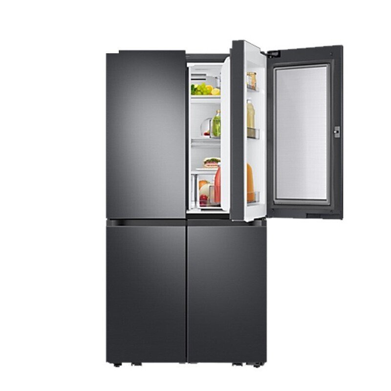 三星(samsung)原装进口647l无霜保湿三循环蝶门四开门电冰箱大容量