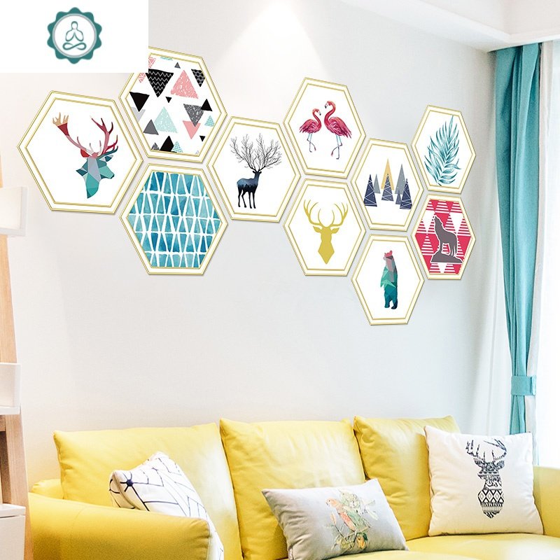 3d立体墙贴卧室房间背景布置墙面装饰贴纸画墙纸自粘壁纸卧室温馨 封