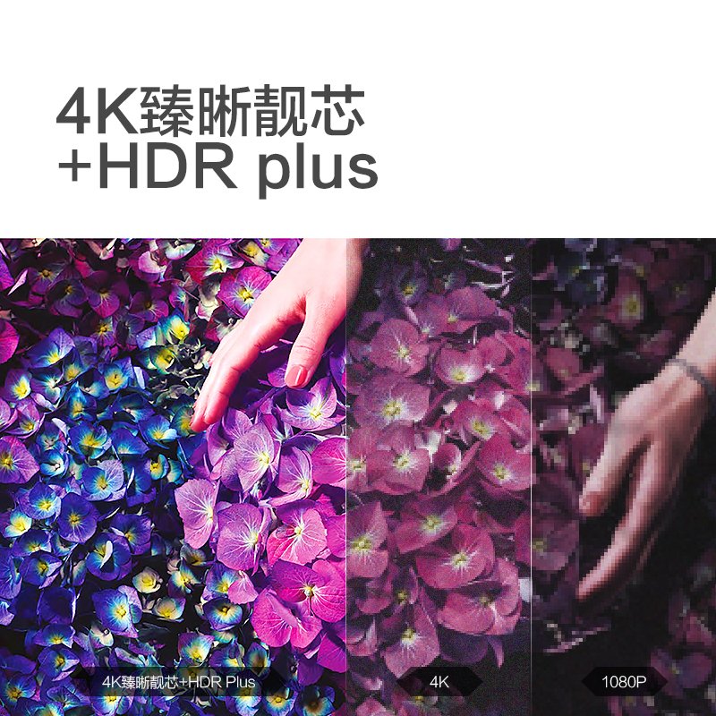 飞利浦/PHILIPS 55英寸 2+16G 全面屏 4K超高清 客厅家用教育电视 蓝牙AI 网络智能平板液晶电视