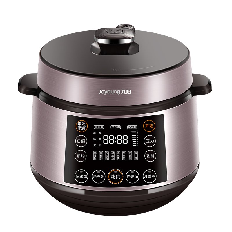 九阳电压力煲家用多功能6l升大容量高压锅全电压力锅智能自动双胆 深