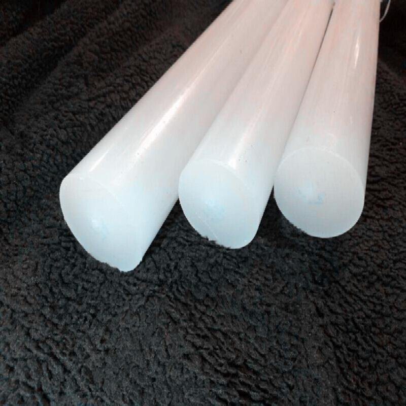 尼龙棒实心圆棒棒塑料聚丙乙烯66加工耐磨棒圆柱棒6 直径120mm*1米长