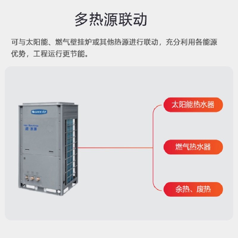 格力商用循环型空气能热泵热水机组KFRS-80SM/NaB3S