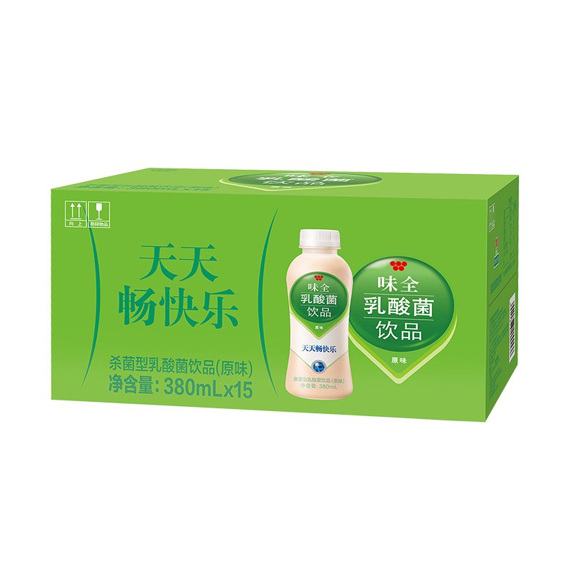 康师傅味全乳酸菌原味380ml 15瓶整箱饮料江浙沪皖_290