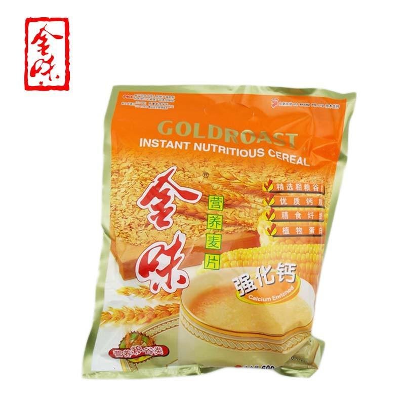 金味麦片（强化钙味）600g营养燕麦片早餐即食冲饮品含糖_989