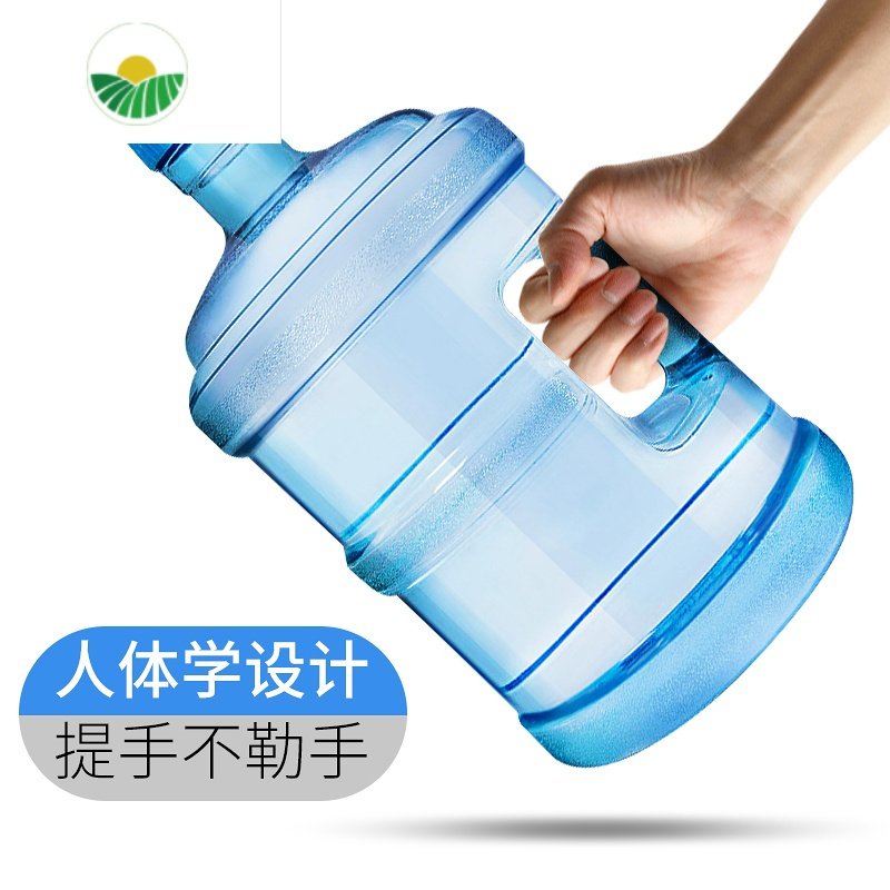 三維工匠純淨水桶家用飲用桶裝水水桶可加水帶蓋飲水機礦泉水桶 小