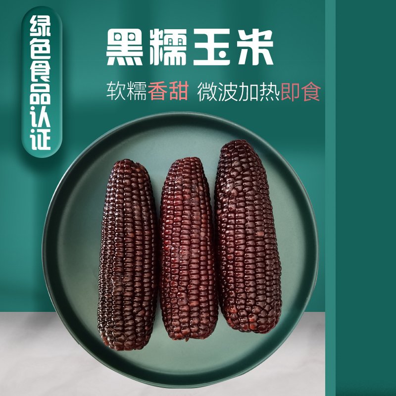 依博源黑玉米八根