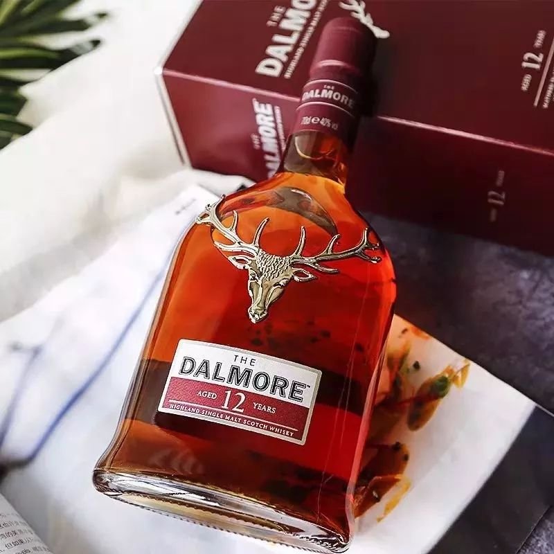 大摩（The Dalmore）12年苏格兰单一麦芽威士忌 大摩 进口洋酒