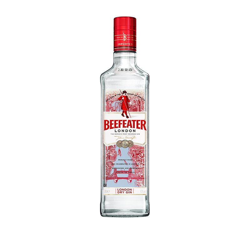 必富达金酒 BEEFEATER GIN 进口洋酒杜松子酒琴酒鸡尾酒基酒调酒