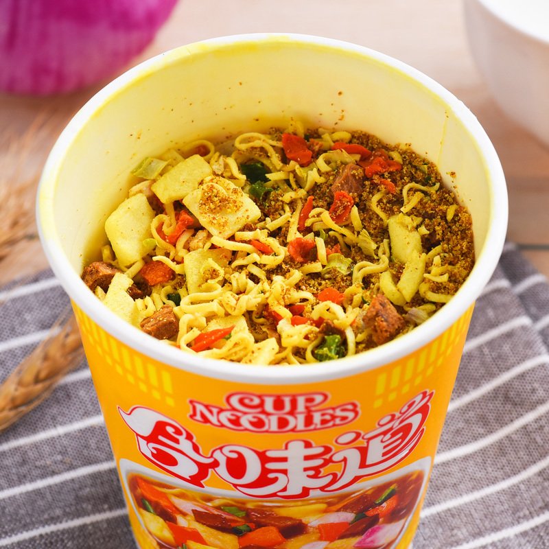 合味道(Cup noodles) 方便面组合装 杯面泡面快餐面 咖喱牛肉风味87g/杯