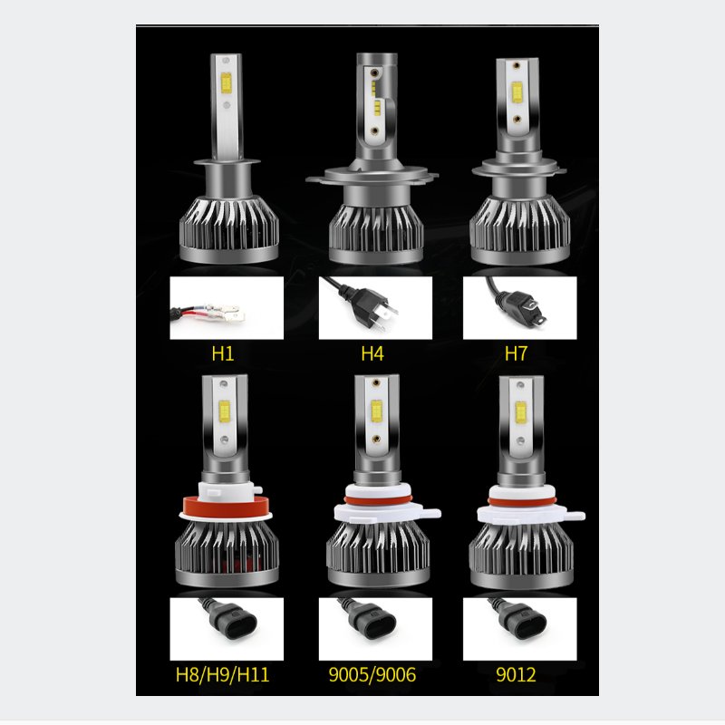 适用猎豹CS9 CS10 黑金刚Q6 CT7飞腾CT5近远光led大灯泡改装超亮 CS9近光【17-18款】