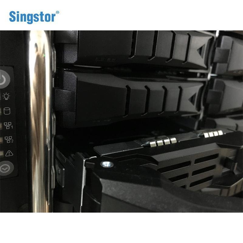 鑫云（Singstor）SS300P-16R真人秀制作磁盘阵列 4K剪辑光纤NAS中央共享存储 裸机+128TB