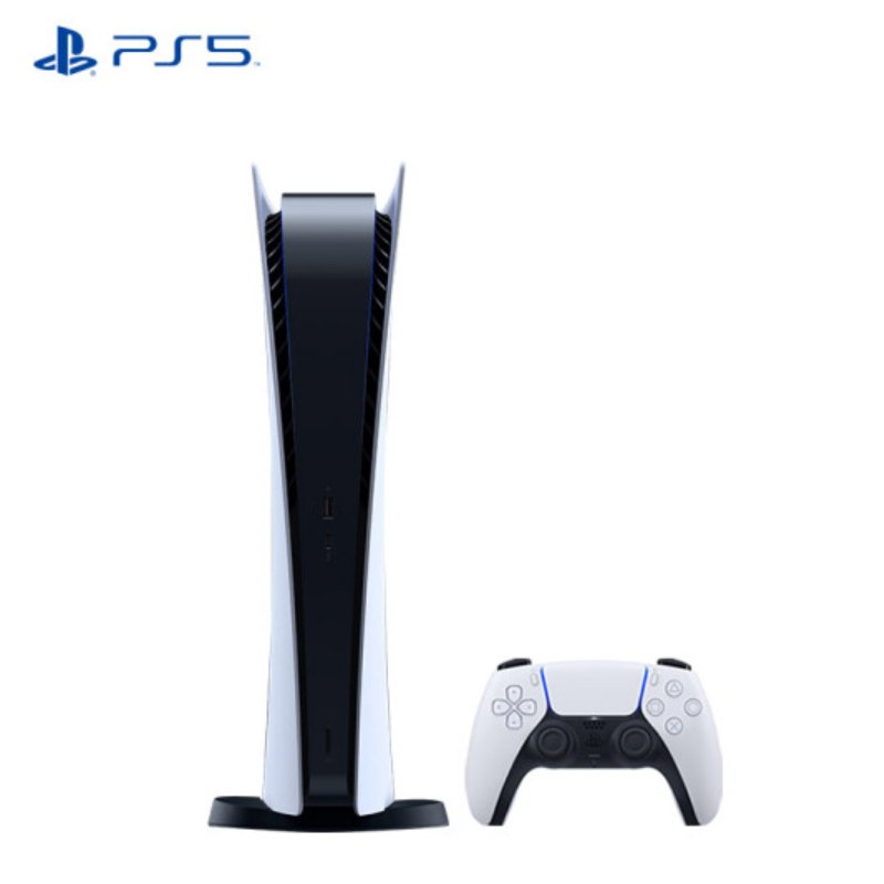 索尼（SONY）国行PS5游戏主机PlayStaion 5家用高清蓝光8K电视游戏机 PS5数字版双手柄（不带光驱）