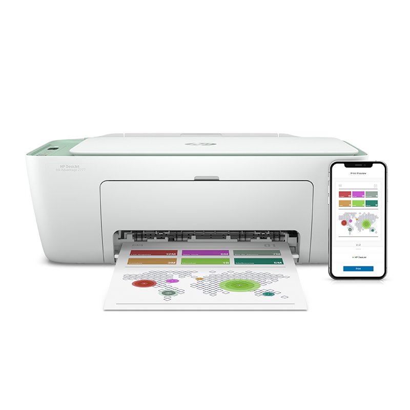 HP DeskJet Ink Advantage 2777惠普无线家用喷墨一体机2