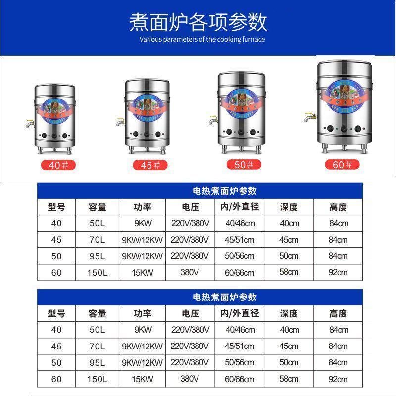 飞天鼠(FTIANSHU) 60型燃气煮面桶商用煮面炉关东煮机面条机不锈钢双层保温电热节能煮面锅煲粥关东煮串串香设备