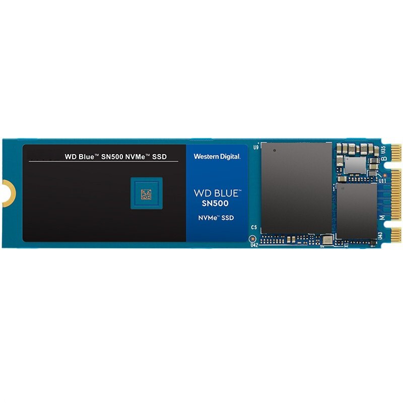 西部数据（WD）500GB SSD固态硬盘 M.2接口(NVMe协议)Blue SN500 NVMe SSD｜五年质保