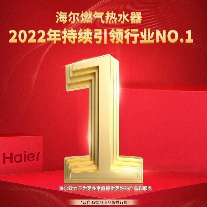 海尔(Haier) 16升冷凝式燃气热水器JSLQ27-16ECOU1