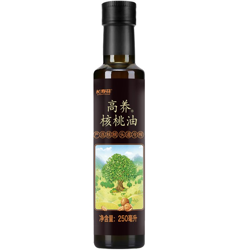 长寿花高养核桃油250ml