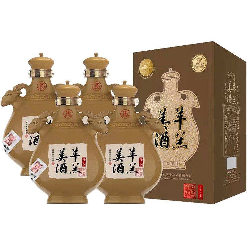 羊羔美酒 17度佳润 500ml*4瓶整箱装