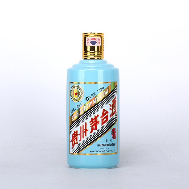 贵州茅台酒 生肖酒系列 收藏酒 鼠年 500ml 单瓶装