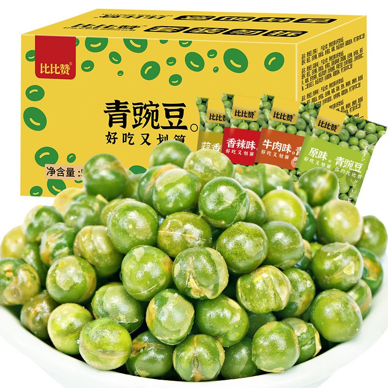 比比赞青豌豆【混合味】1000g.......